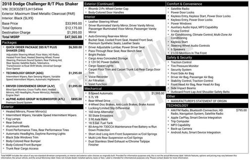 2018 Dodge Challenger R/T