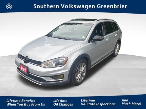 Reflex Silver Metallic 2017 Volkswagen Golf Alltrack TSI SE