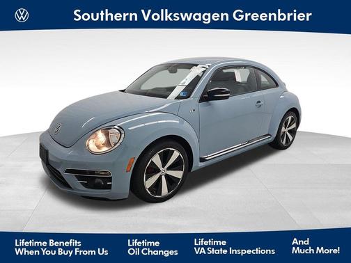 Denim Blue 2014 Volkswagen Beetle 2.0T R-Line