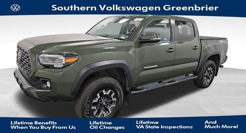 Army Green 2021 Toyota Tacoma TRD Off-Road