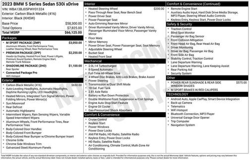 2023 BMW 530 i xDrive