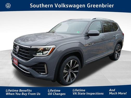 Pure Gray 2026 Volkswagen Atlas 2.0T SEL Premium R-Line