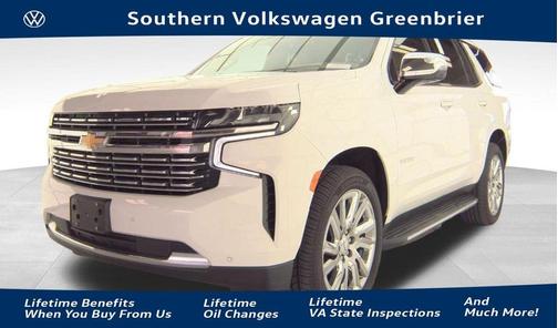 Summit White 2021 Chevrolet Tahoe Premier