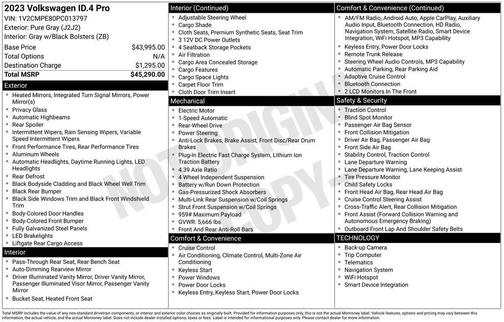 2023 Volkswagen ID.4 Pro