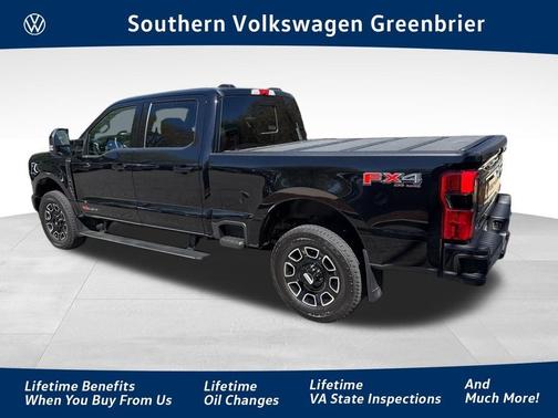 Black Metallic 2025 Ford F-350 Platinum