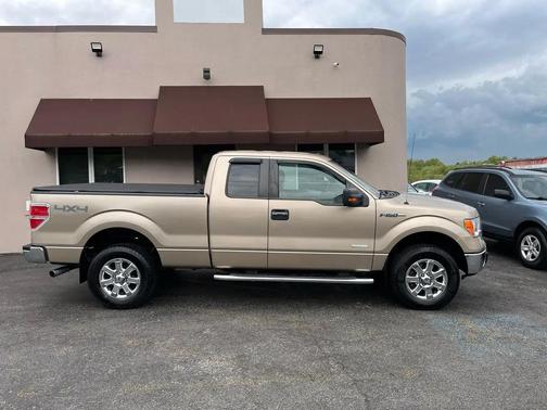 Beige 2014 Ford F-150 XLT