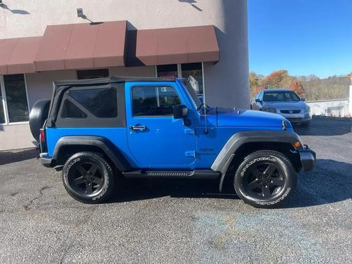 Hydro Blue Pearl 2015 Jeep Wrangler Sport