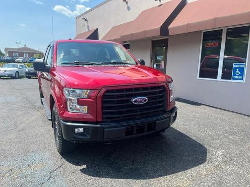 Burgundy 2017 Ford F-150 XLT