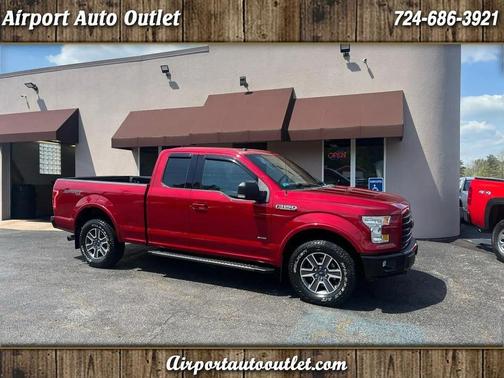 Burgundy 2017 Ford F-150 XLT