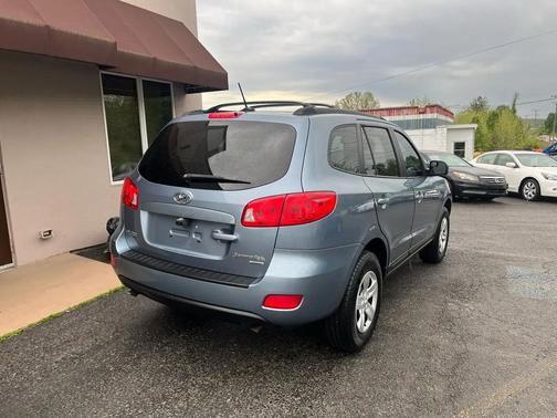 Blue 2009 Hyundai SANTA FE GLS