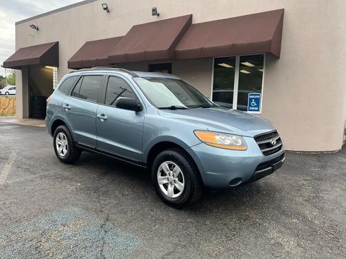 Blue 2009 Hyundai SANTA FE GLS