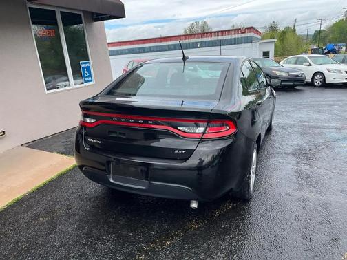 Black 2016 Dodge Dart SXT