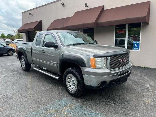 Gray 2009 GMC Sierra 1500 SLE1 Extended Cab