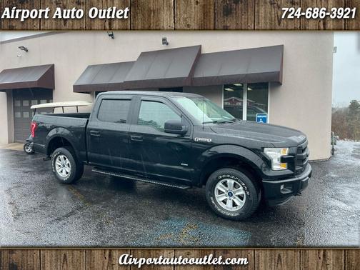Shadow Black 2016 Ford F-150 XLT