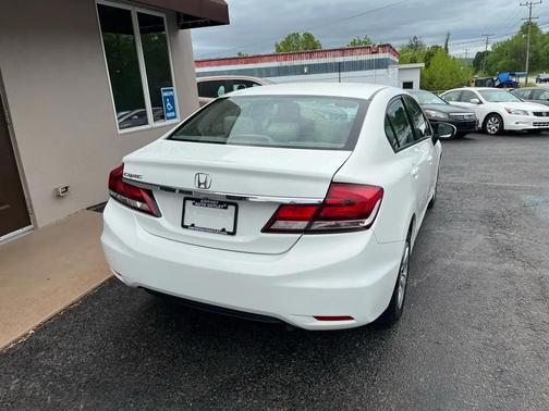 Taffeta White 2015 Honda Civic LX