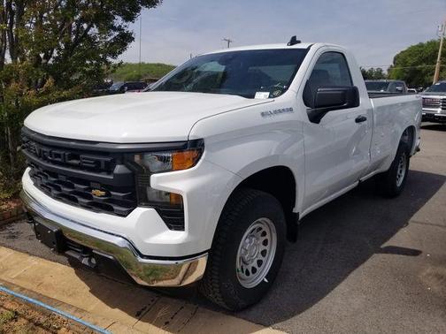 Summit White 2026 Chevrolet Silverado 1500 WT