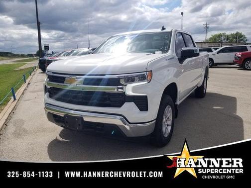 Summit White 2026 Chevrolet Silverado 1500 LT