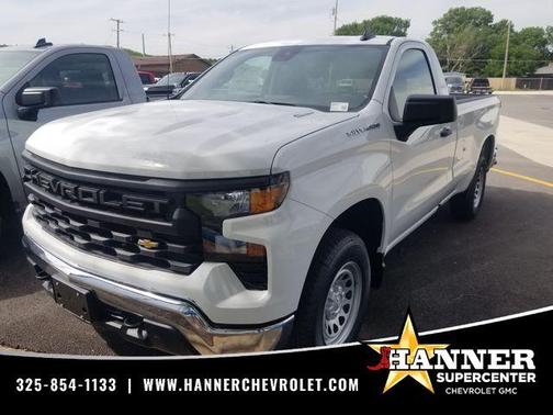 Summit White 2026 Chevrolet Silverado 1500 WT