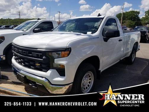 Summit White 2026 Chevrolet Silverado 1500 WT