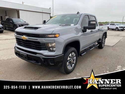 Slate Gray Metallic 2024 Chevrolet Silverado 2500 Custom