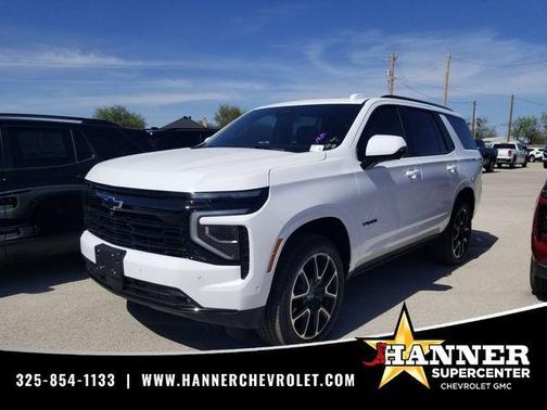 Summit White 2026 Chevrolet Tahoe RST
