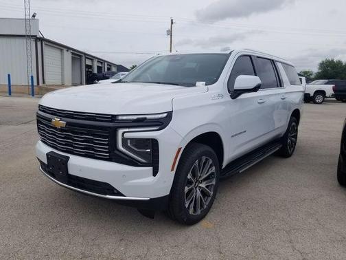 Polar White 2026 Chevrolet Suburban High Country