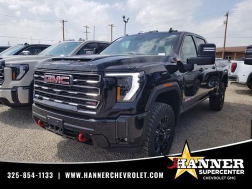 Onyx Black 2026 GMC Sierra 2500 AT4