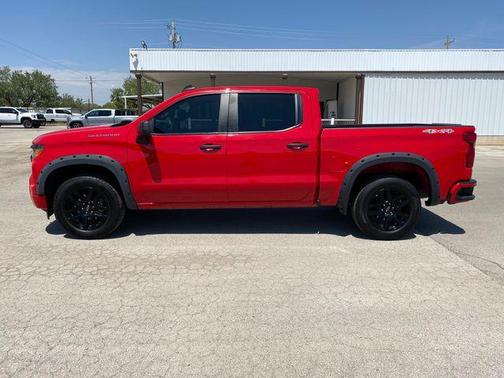 Red 2022 Chevrolet Silverado 1500 Custom