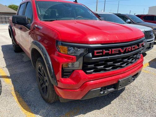 Red 2022 Chevrolet Silverado 1500 Custom
