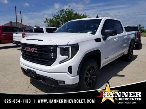 Summit White 2026 GMC Sierra 1500 Elevation