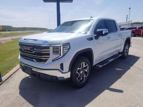 Glacier White 2026 GMC Sierra 1500 SLT