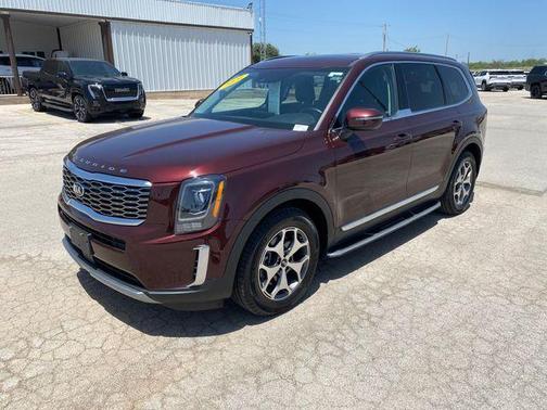 Sangria Red 2021 Kia Telluride EX