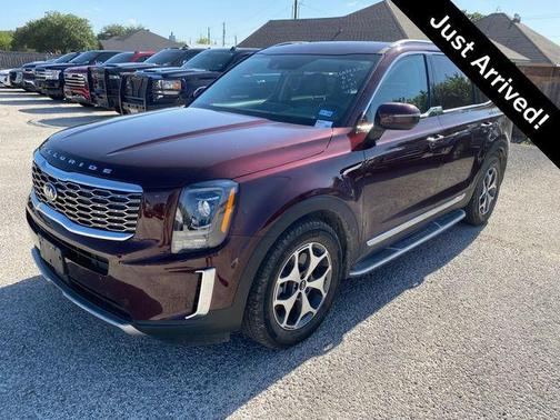 Sangria Red 2021 Kia Telluride EX