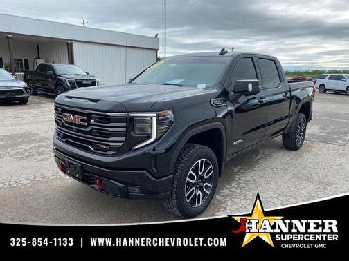 Onyx Black 2025 GMC Sierra 1500 AT4