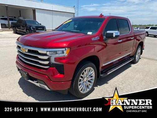 Radiant Red 2024 Chevrolet Silverado 1500 High Country