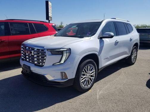 Glacier White 2026 GMC Acadia Denali