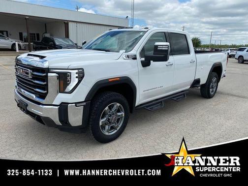 Summit White 2025 GMC Sierra 2500 SLT