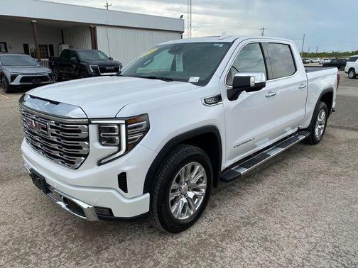 White Frost Tri-Coat 2024 GMC Sierra 1500 Denali