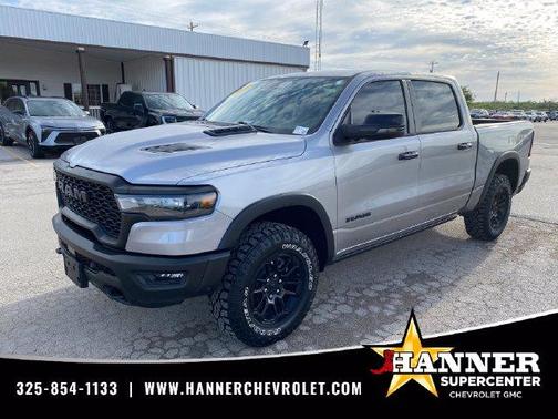 Billet Silver Metallic Clearcoat 2025 RAM 1500 Rebel