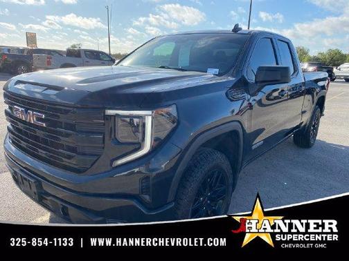 Onyx Black 2023 GMC Sierra 1500 Elevation