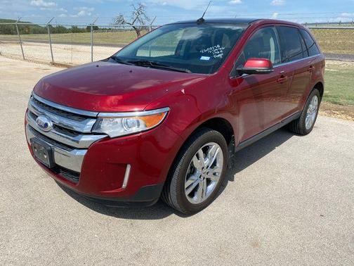 Maroon 2014 Ford Edge Limited