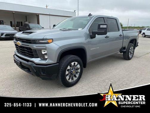 Sterling Gray Metallic 2024 Chevrolet Silverado 2500 Custom