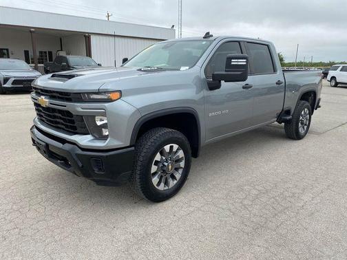 Sterling Gray Metallic 2024 Chevrolet Silverado 2500 Custom