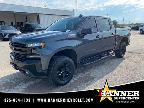 Shadow Gray Metallic 2019 Chevrolet Silverado 1500 LT Trail Boss