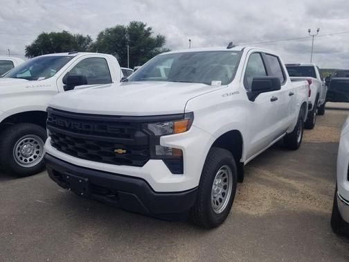 Summit White 2026 Chevrolet Silverado 1500 WT
