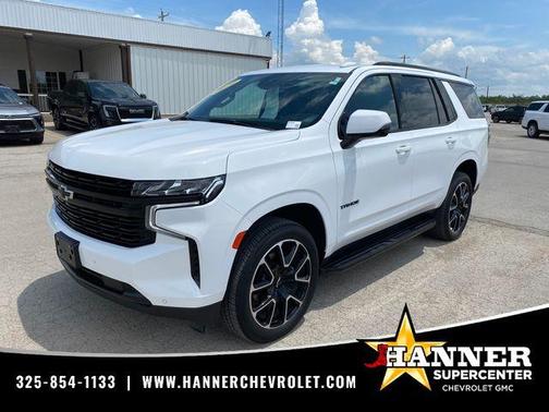 Summit White 2024 Chevrolet Tahoe RST