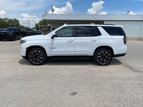 Summit White 2024 Chevrolet Tahoe RST