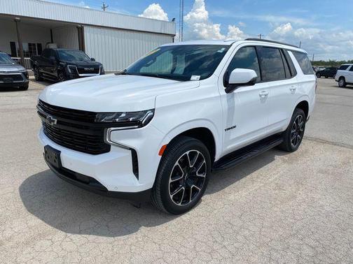 Summit White 2024 Chevrolet Tahoe RST