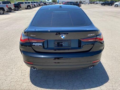 Jet Black 2025 BMW 430 Gran Coupe i xDrive