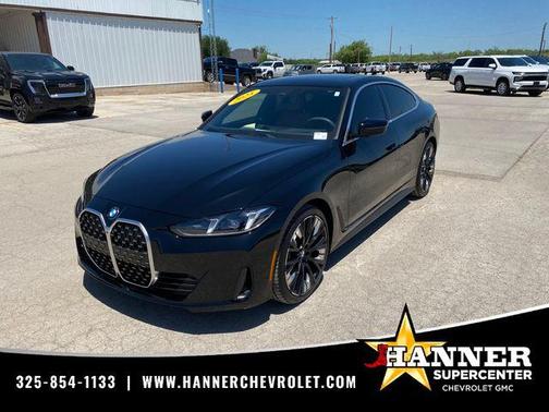 Jet Black 2025 BMW 430 Gran Coupe i xDrive